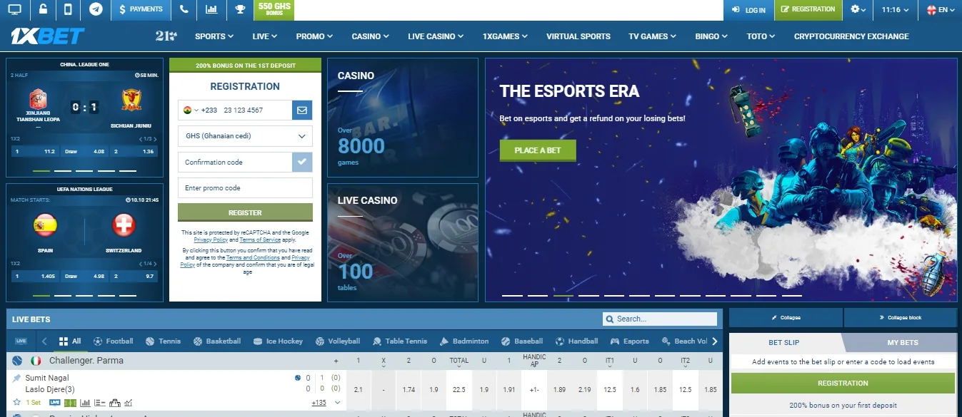 1xBet India