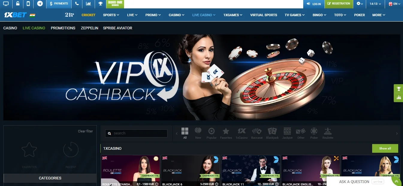 1xBet Login in India